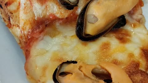 Eating Pizza With Mussels On It, Wayne County, MI, 9/2/23