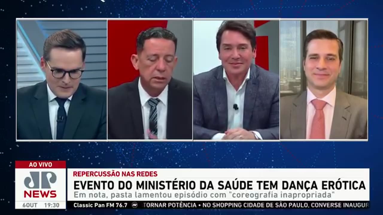 Evento do ministério da saúde tem dança erótica