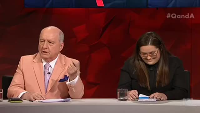 Don’t you just love to see a climate alarmist puppet put in their place - Alan Jones