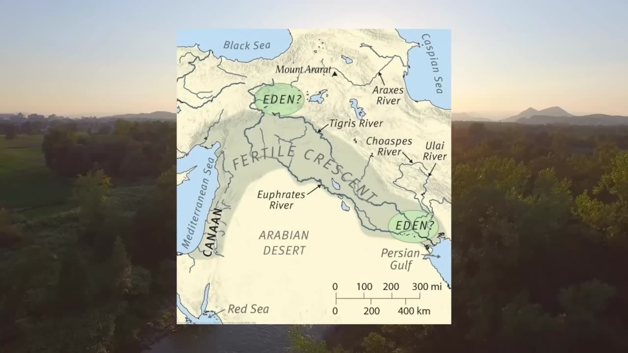 The Garden of Eden Suddenly Vanished & Now These Rivers Reappearing May Point to It's Location