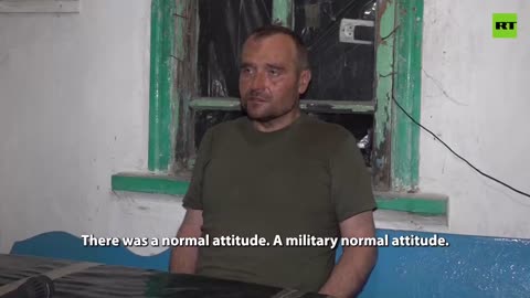 Ukrainian POW about the conditions of prisoners