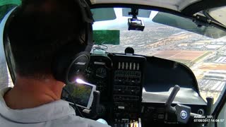 Landing at Victorville, CA