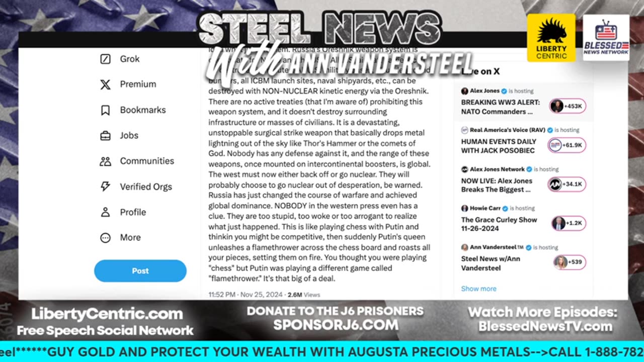 AV - STEEL NEWS WE CAUGHT ‘EM ALL! 11-26-24