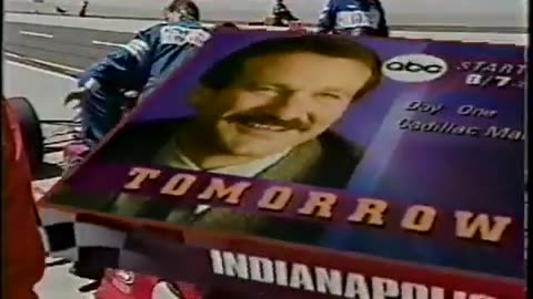 May 29, 1994 - Paul Page Promotes ABC Lineup During Indy 500