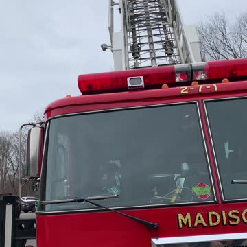 Firefighter climbing straight stick