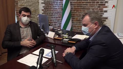 Презентация QR кодов в Абхазии