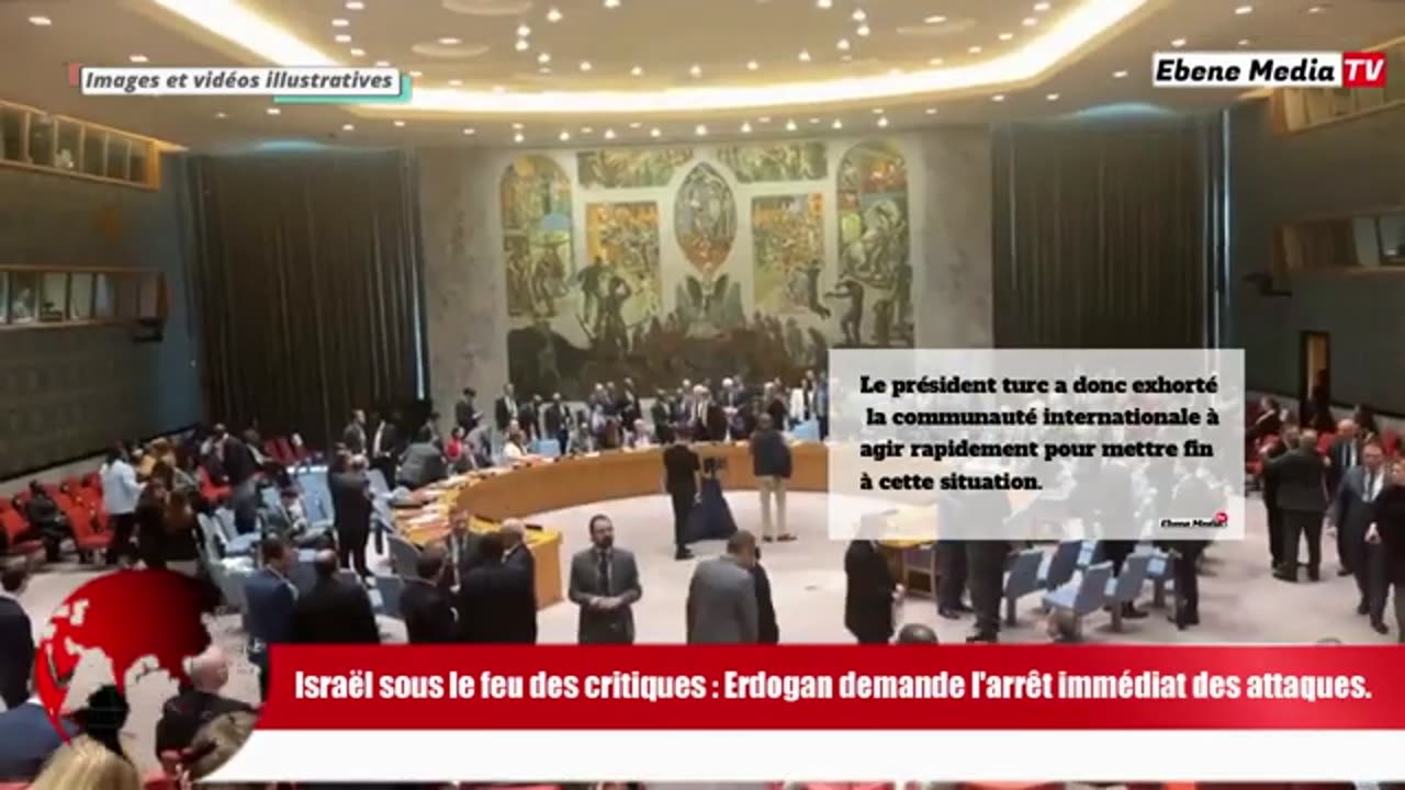 Arrêter Israël Erdogan lance un ultimatum sévère à Israël!