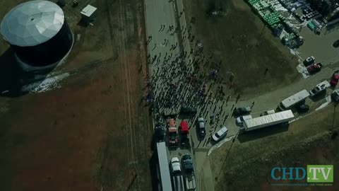 US convoy for freedom stopover in Missouri en route to Washington DC