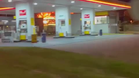 Bill Gates Owned Supermarket up in Flames