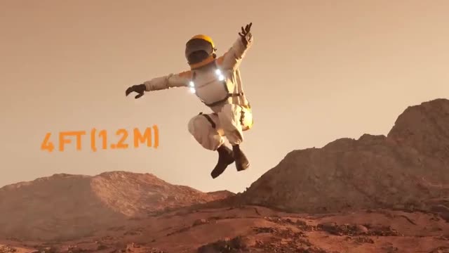 How High You Could Jump on Different Planets in 3D