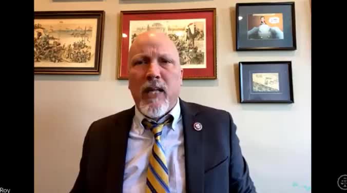 Chip Roy BLASTS Dem Rep. Over Claims The Border Is Not Open.