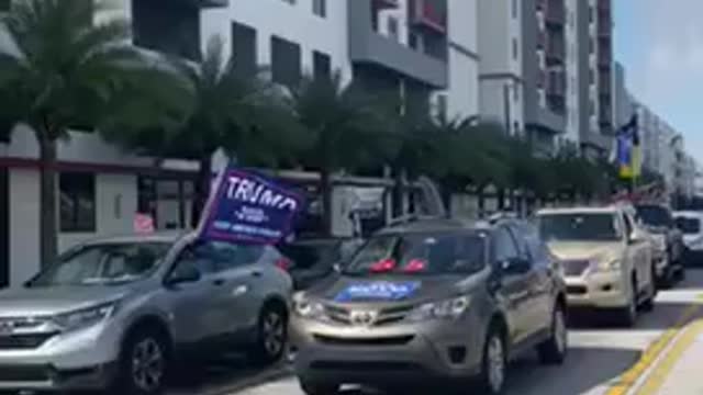 Trump brigade in Miami