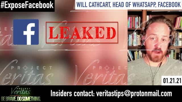 Project Veritas Leaks (Part 2) FULL LENGTH INTERNAL FACEBOOK Q & A 01-21-21