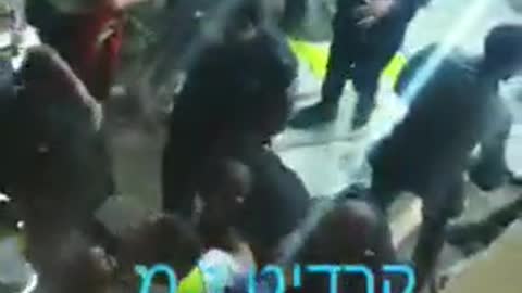 View from above as terrorists at Meron murder Jews