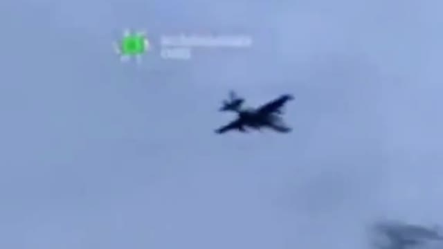 Russian Jet Over Ukraine
