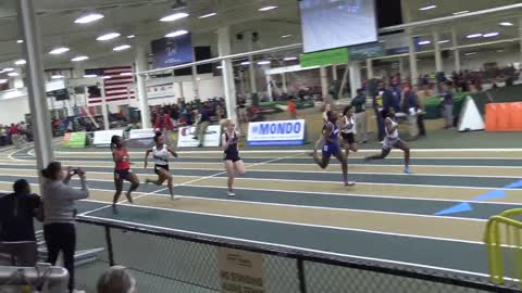 20190126 Mondo Elite - Girls 55 meters - Heat 2