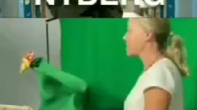 Exposed "Astronauts" use Chroma Keying to keep the hoax alive. 🤔