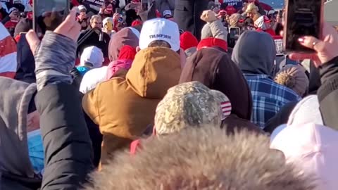 President Trump Dancing Iowa Rally 11-2-2020