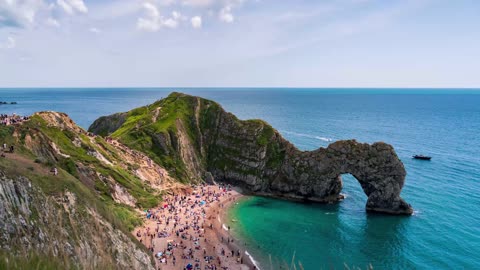 Time Lapse Footage of a Very Beautiful Beach