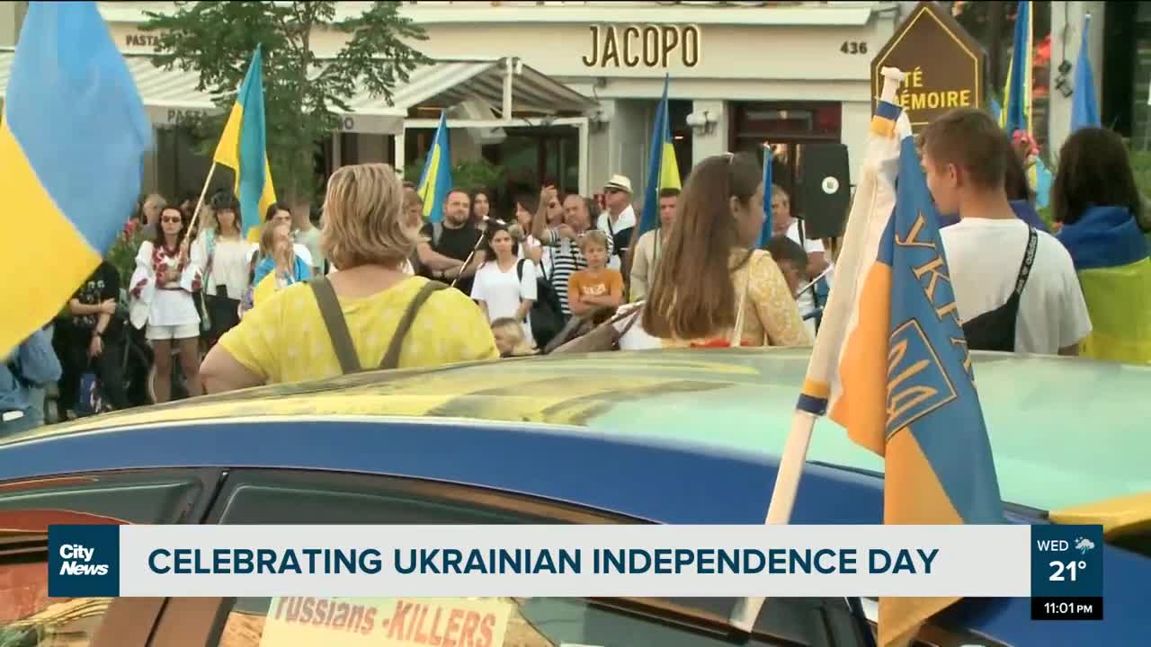 Montrealers commemorate Ukrainian Independence Day