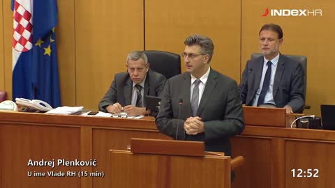 Plenković nazvao zastupnike Živog Zida miševima