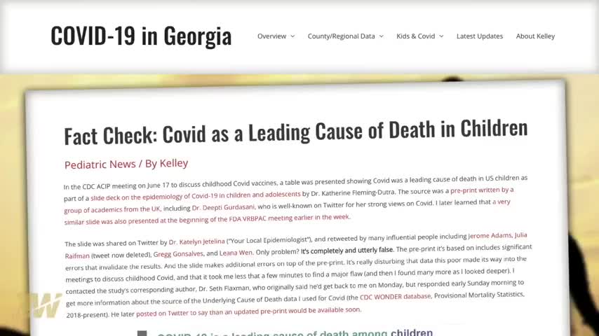 MOM EXPOSES BUNK COVID VAX DATA