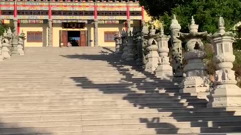 They are all stone carvings