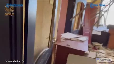 Chechen special force captured a Ukranian military training center in Luhansk