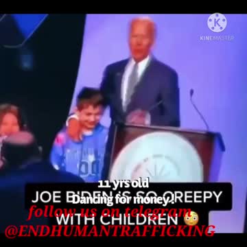 Biden Why Is A 11 Year Old Dancing For Money?