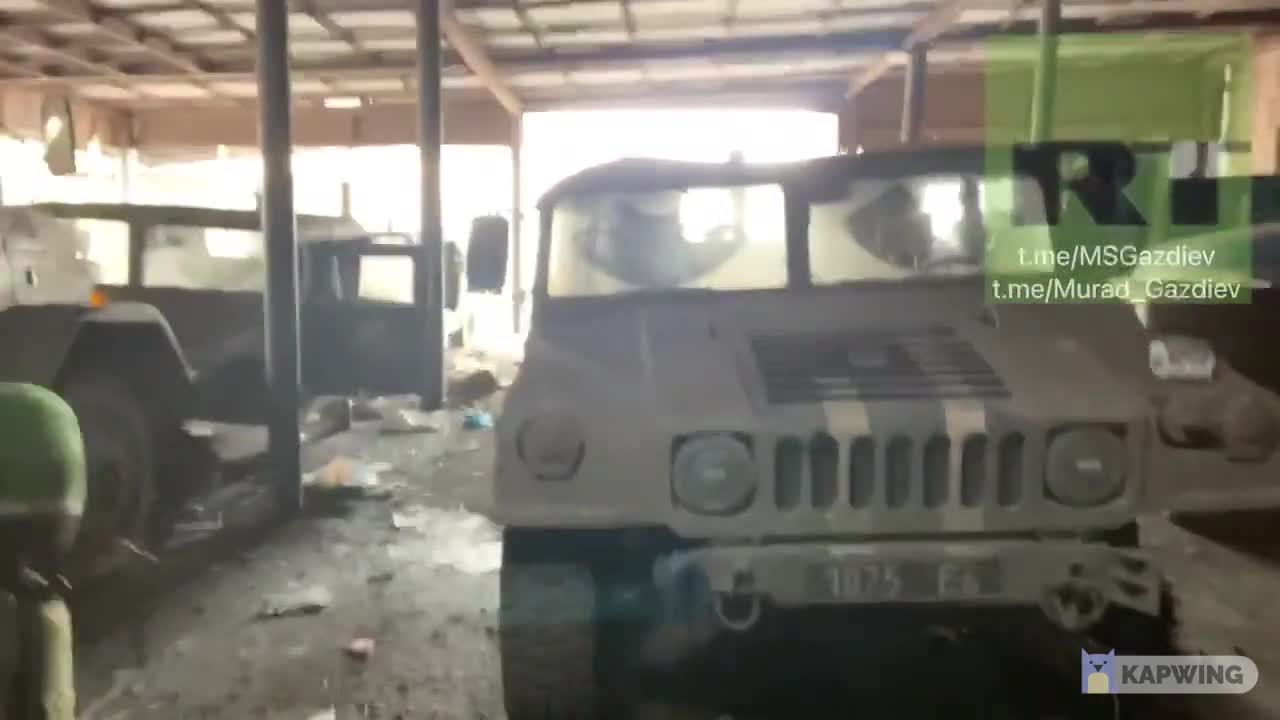 Fighters of the Donetsk People's Republic thank Biden for delivering Hummer cars to Ukraine