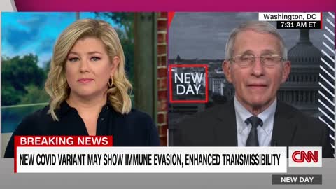 Fauci & CNN Marketing More Fear Of New COVID Variant From South Africa