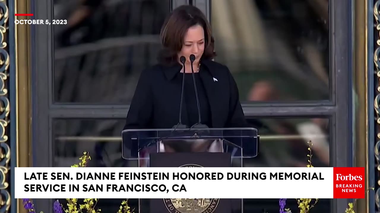 'Our Nation Salutes You'- VP Kamala Harris Remembers Late Sen. Dianne Feinstein