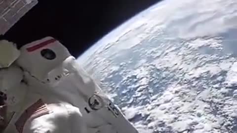 A view of Earth from international space station