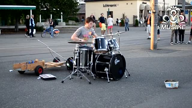 Drummer plays so good u have to see it