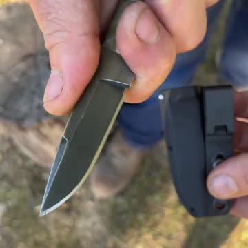 Small Pocket Fixed Blade EDC!!🔪#shorts #youtubeshorts #shortsvideo