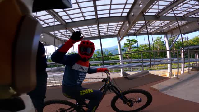 GoPro Awards MTB on Olympic Bobsled Track