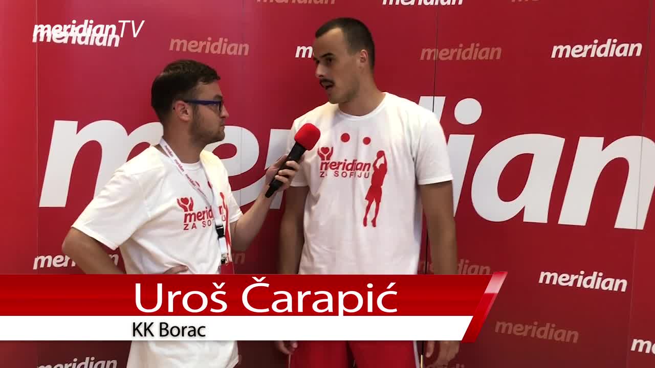 Meridian za Sofiju - Uroš Čarapić, KK Borac