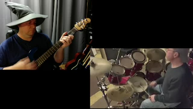 Jamming with a buddy facebook video.