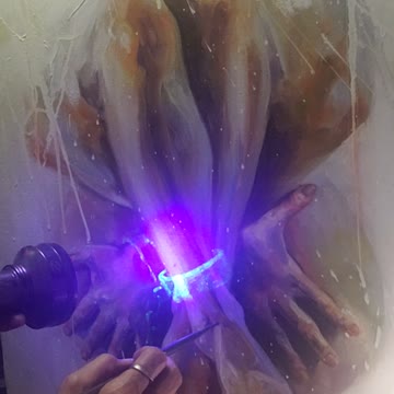 Painting Glow on my art 2020