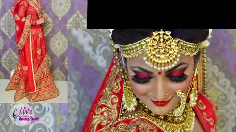 H.D Makeup || HIGH DEFINITION|| Best Bridal Makeup || Midas Makeup Studio || BY Ankit Makeover.