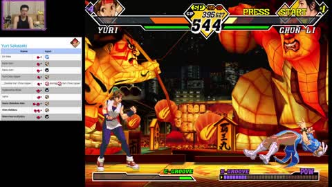 (GC) Capcom Vs. SNK 2 EO - 10 - Yuri - Ratio mode - Level 8