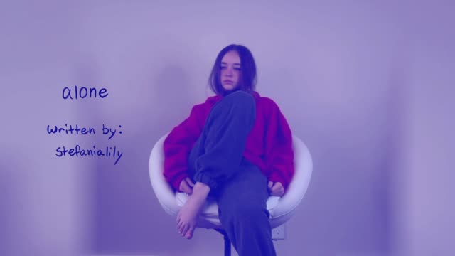 Stefania Lily - Alone (Official Lyric Video)