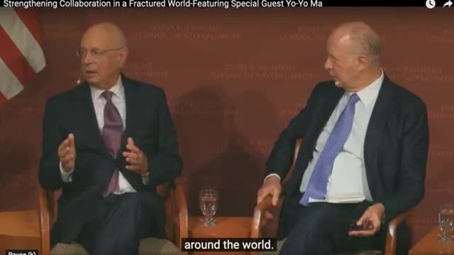 Klaus Schwab/HARVARD Talk/ Trudeau Cabinet & others "penetrated"