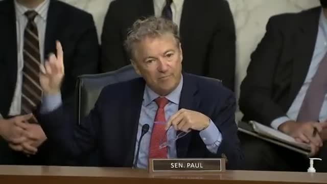 🔥🔥 Sen. Rand Paul Plays Fauci His Own Video on Natural Immunity