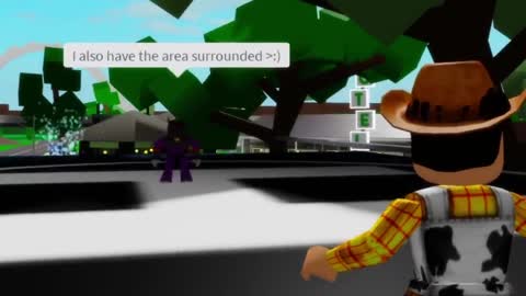 My Toys were alive in Roblox