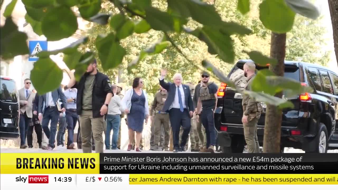 Warum ist Johnson immer "Überraschungsgast" in Kiew?