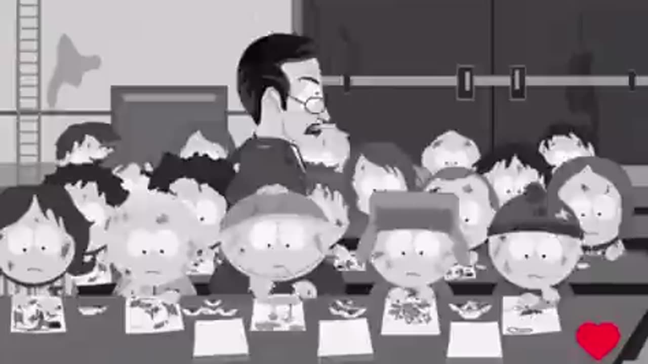 South park episode from 20 years ago.