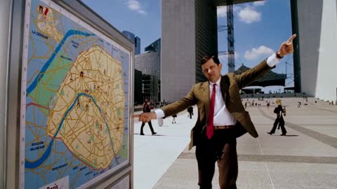 Mr. Bean, a man born for drama