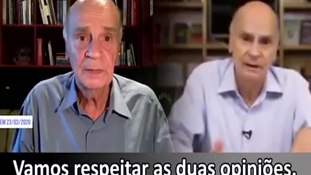 Drauzio Varella - duas opiniões sobre o Vírus Chinês