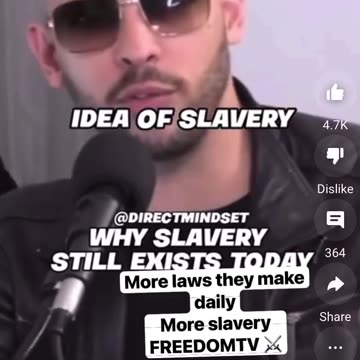 More laws more slavery